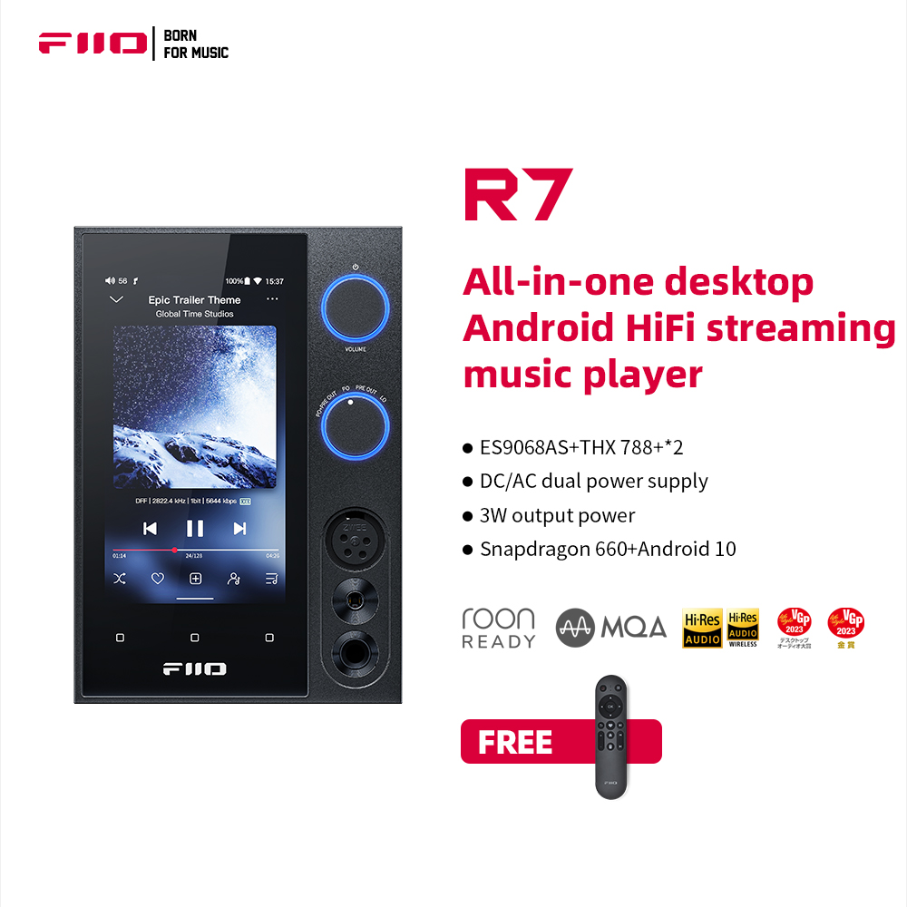 FiiO R7 Android 10 Desktop