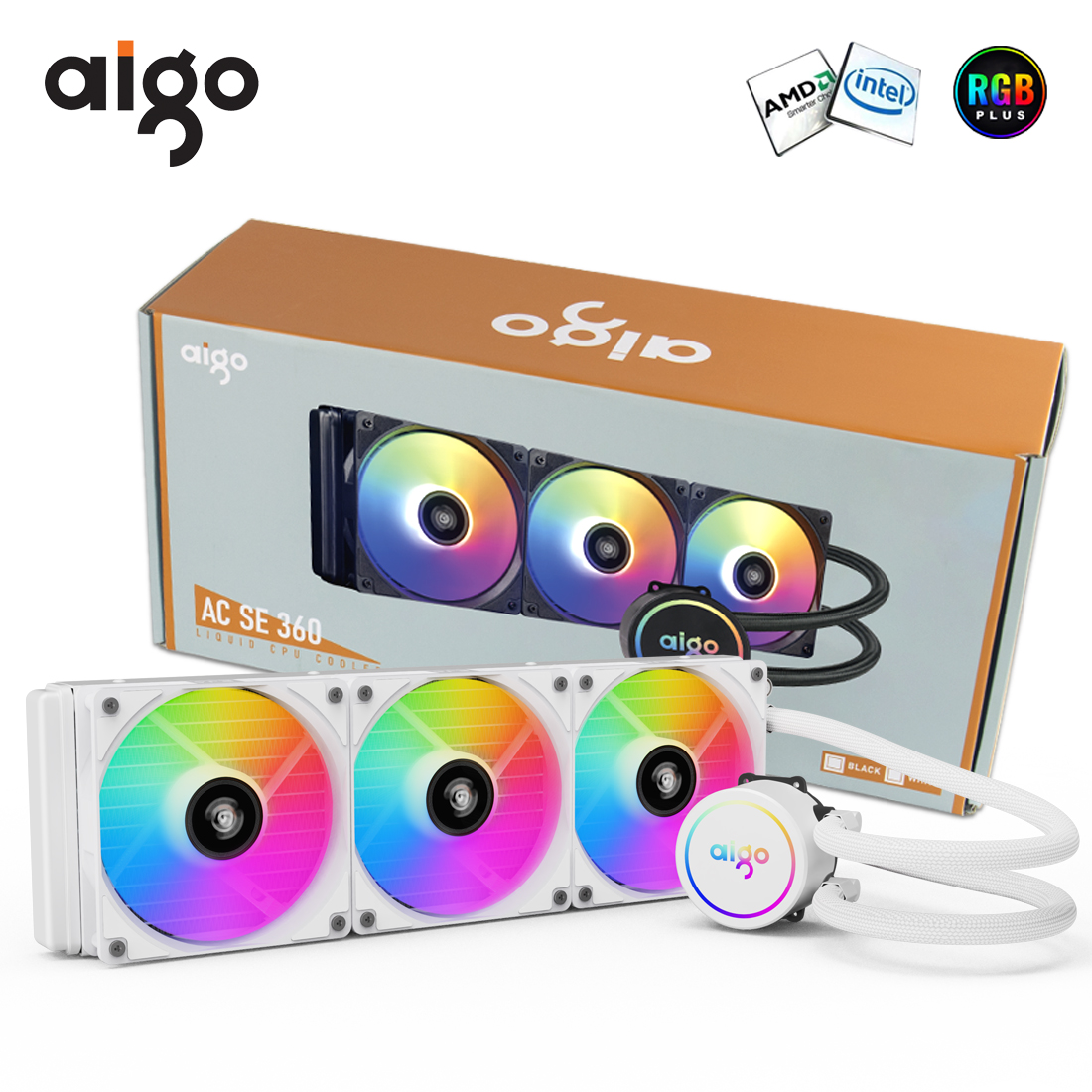 Aigo White Water Cooler CPU