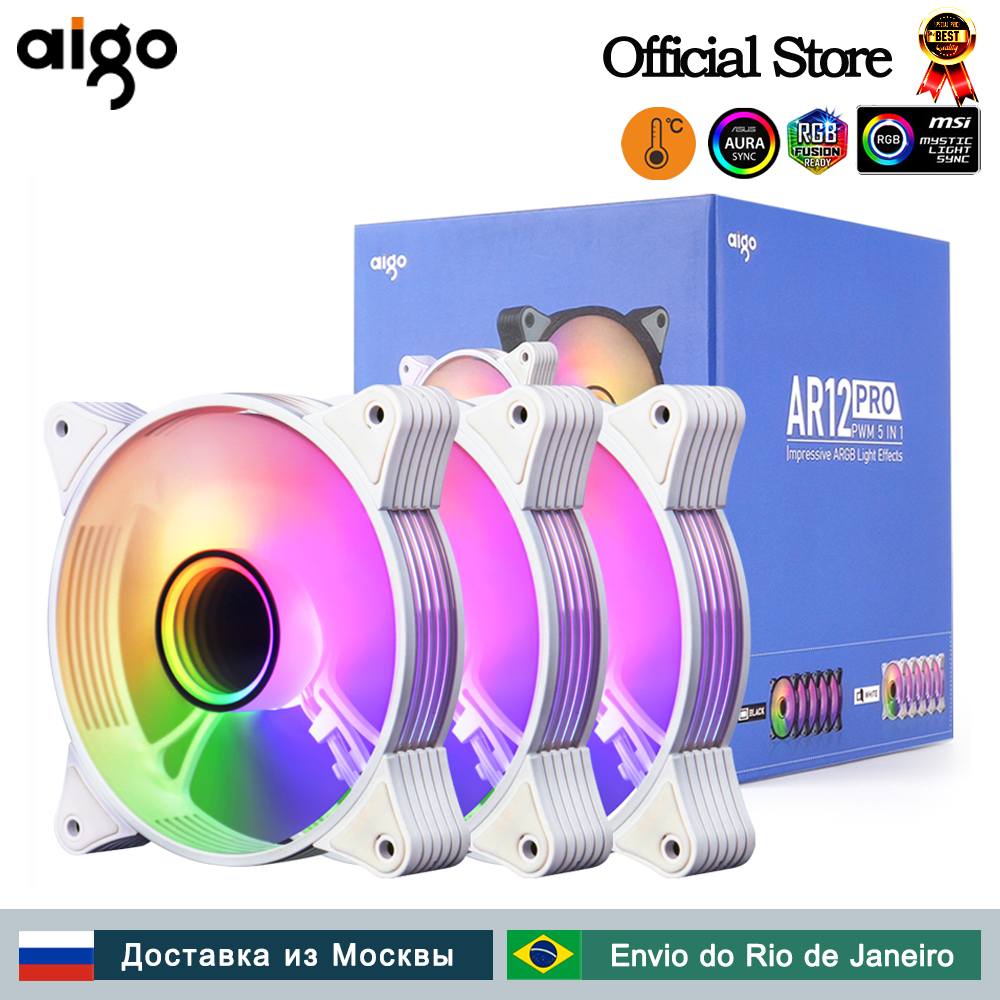 Ventilador Aigo AR12PRO: Flujo y luz para tu PC