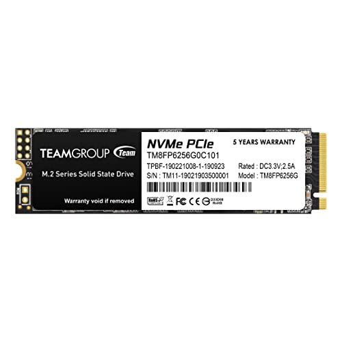 Acelera tu PC al instante con el SSD TEAMGROUP MP33 256GB: hasta 3.5x más rápido que un HDD tradicional gracias a su tecnología NVMe PCIe Gen3x4 y velocidades de 1600MB/s