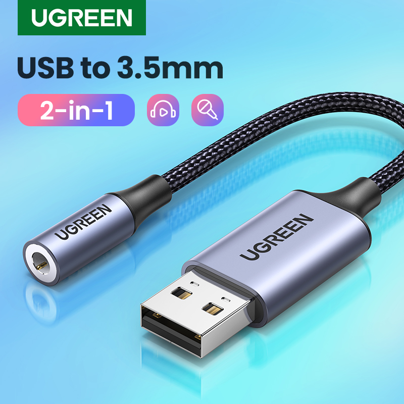 UGREEN Sound Card External 3.5mm