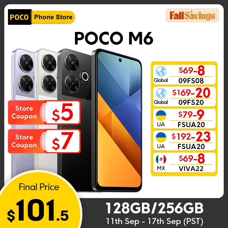 New POCO M6 Global Version