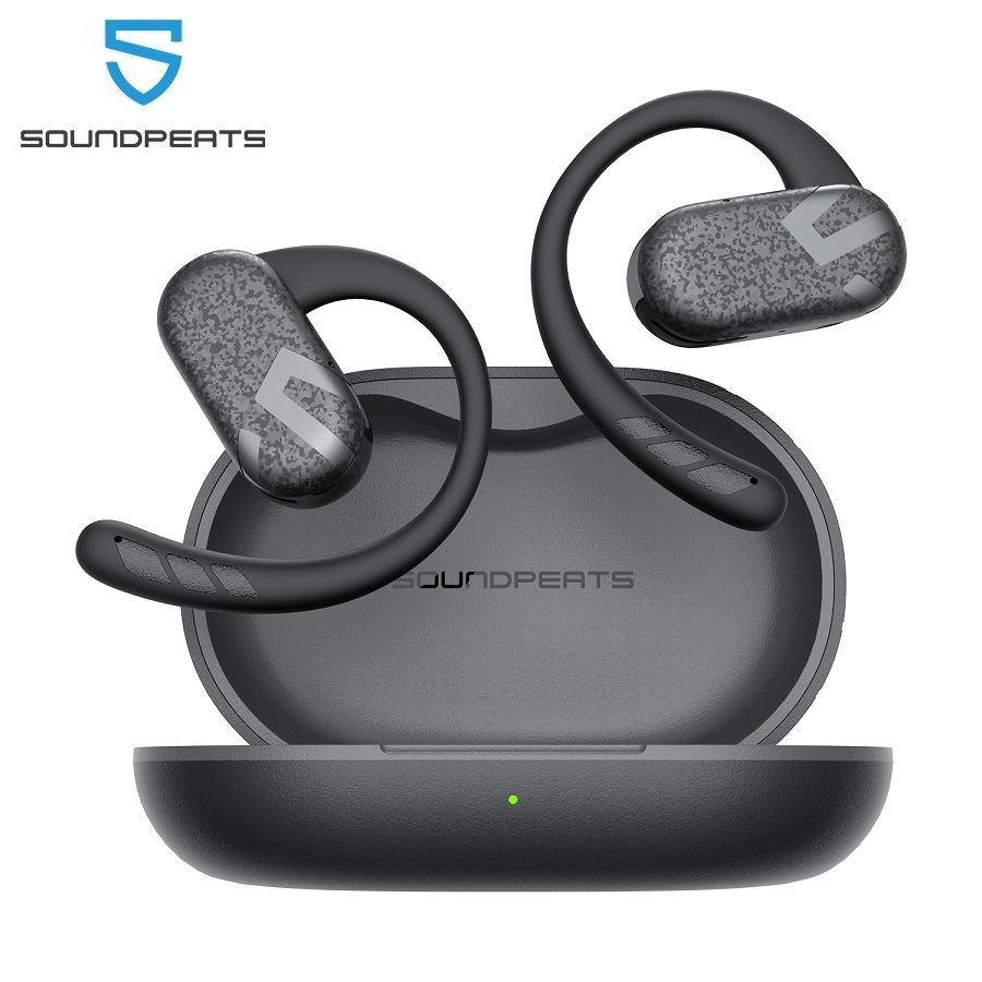 Descubre la libertad auditiva sin límites: Con los auriculares abiertos SOUNDPEATS BREEZY disfruta de tu música favorita mientras mantienes conciencia del entorno, gracias a su tecnología Bluetooth 5.4 y drivers duales que ofrecen 40 horas de autonomía, ideal para deportistas y usuarios activos.
