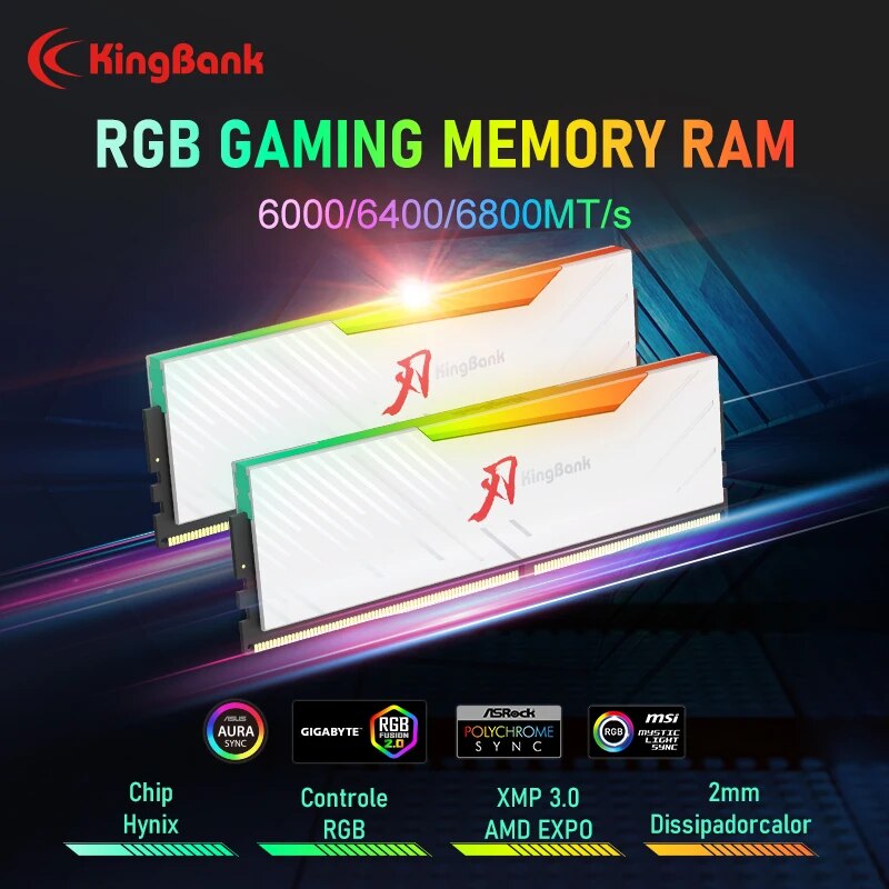 KingBank DDR5 RGB Memory Hynix