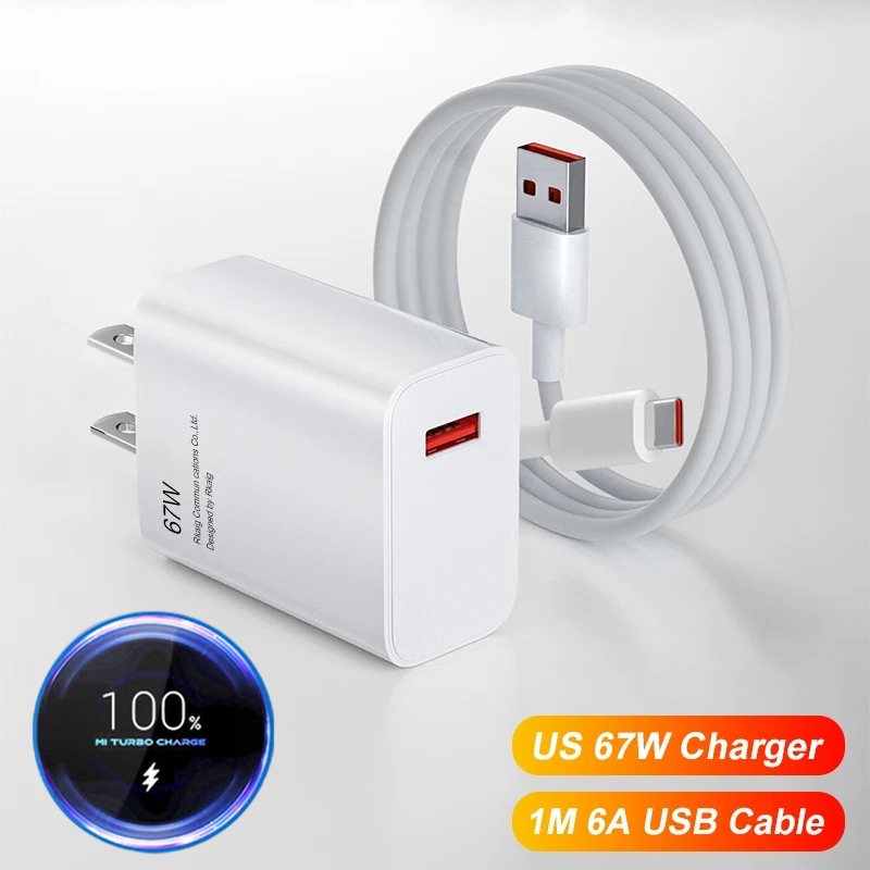 67W Original Fast USB Charger