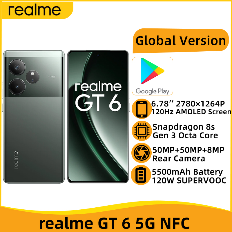 Global Version realme GT 6
