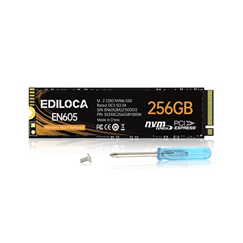 Ediloca EN605 256GB M.2 SSD,