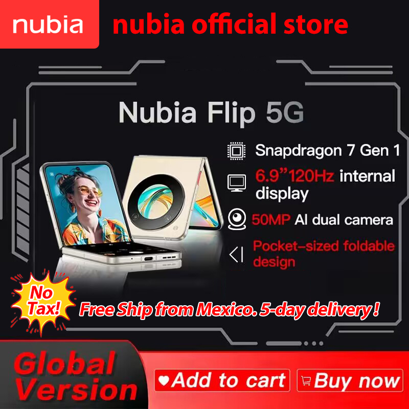 Mexico Ship No Tax Nubia