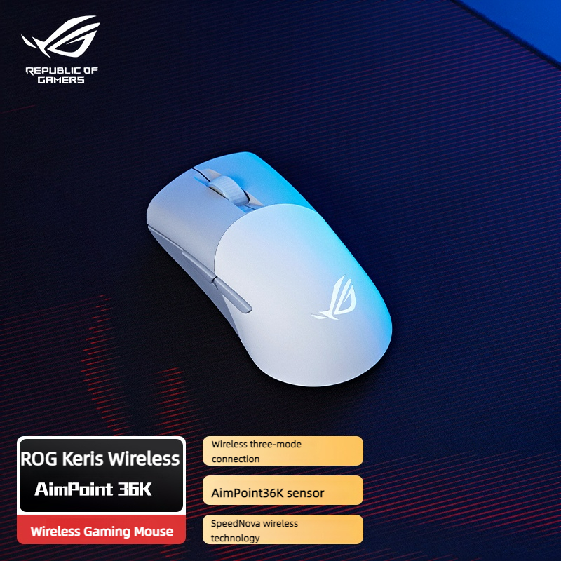 ASUS ROG Keris Wireless: El Mouse Gamer Ideal