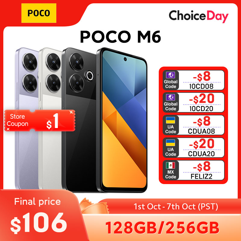 POCO M6 Global Version Smartphone