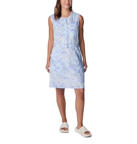 Olvídate del calor con un vestido que transpira elegancia: el COLUMBIA HOLLY HIDEAWAY BREEZY combina frescura extrema y diseño floral en una oferta veraniega para mujeres activas.