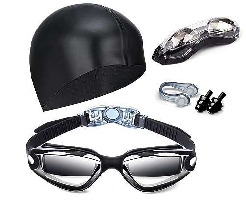 Nunca más te distraerás en el agua: descubre las gafas HURDILEN que eliminan el empañamiento y las fugas, con protección UV completa y accesorios incluidos para una experiencia acuática impecable y sin preocupaciones.