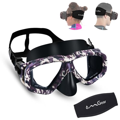 Gafas de buceo de camuflaje