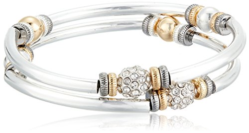 Pulseras Nine West: Elegancia en Tres Tonos