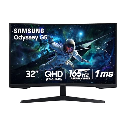 Tus partidas cobran vida con un fluidez impresionante: el SAMSUNG ODYSSEY G55C SERIES despliega QHD, 165Hz y FreeSync en un monitor curvo que eleva tu experiencia gaming ahora con una oferta exclusiva.