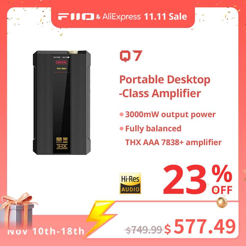 FiiO Q7 DSD512 MQA ES9038PRO