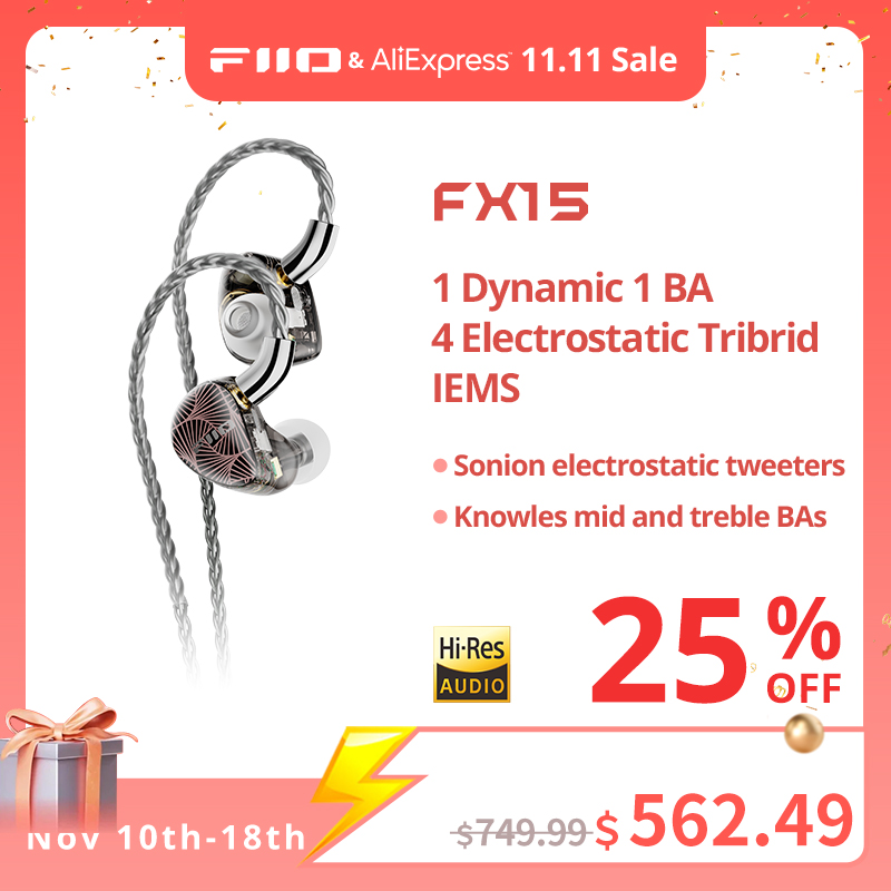 FiiO FX15 HiFi In-Ear Earphone