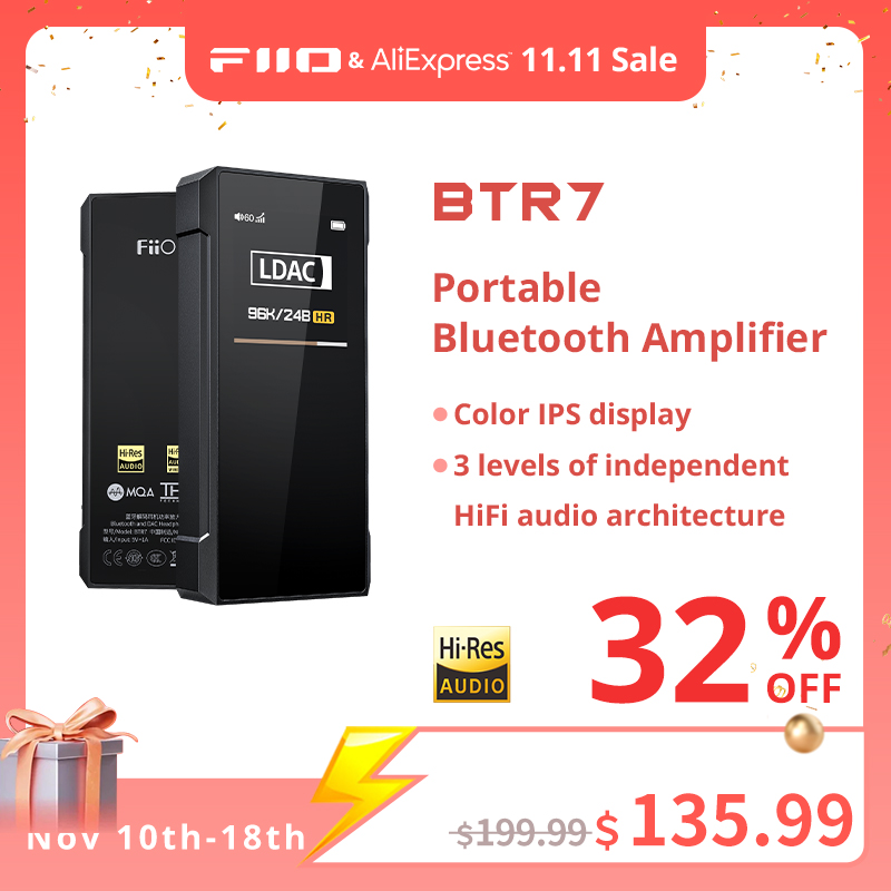 FiiO BTR7 with MQA, USB
