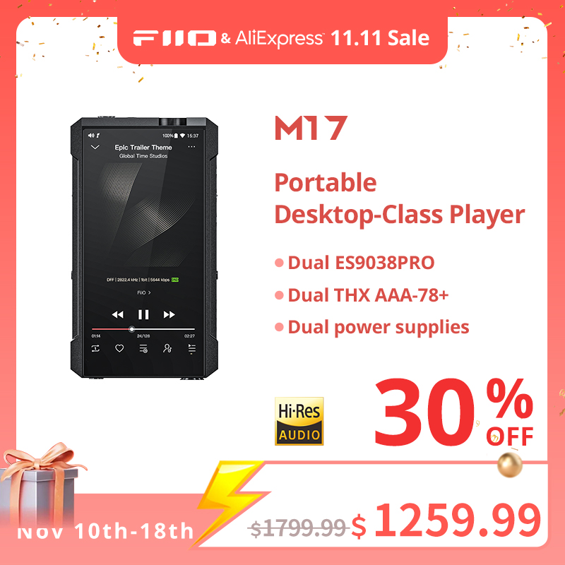 FiiO M17 Desktop-Class with Dual
