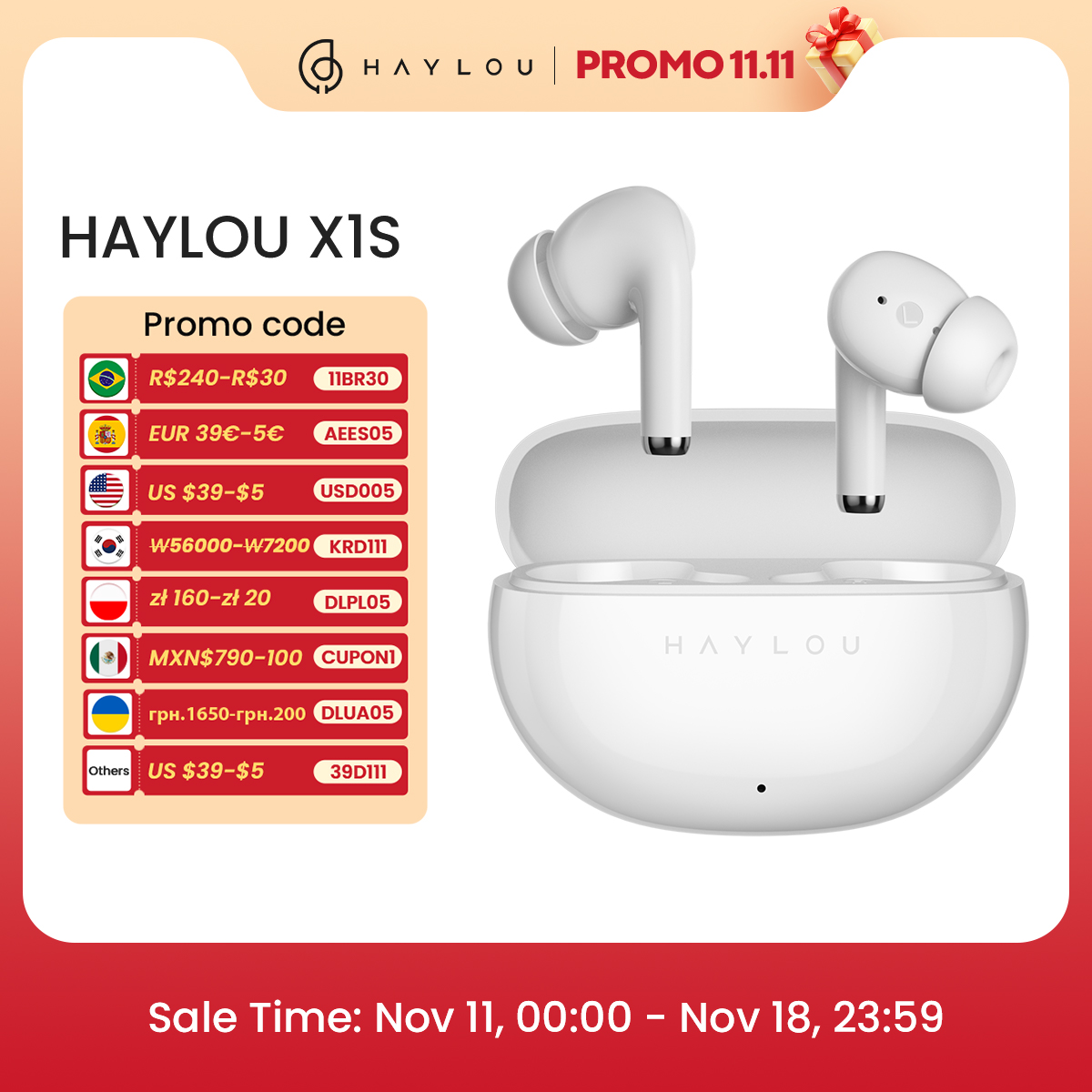 HAYLOU X1S True Wireless Bluetooth