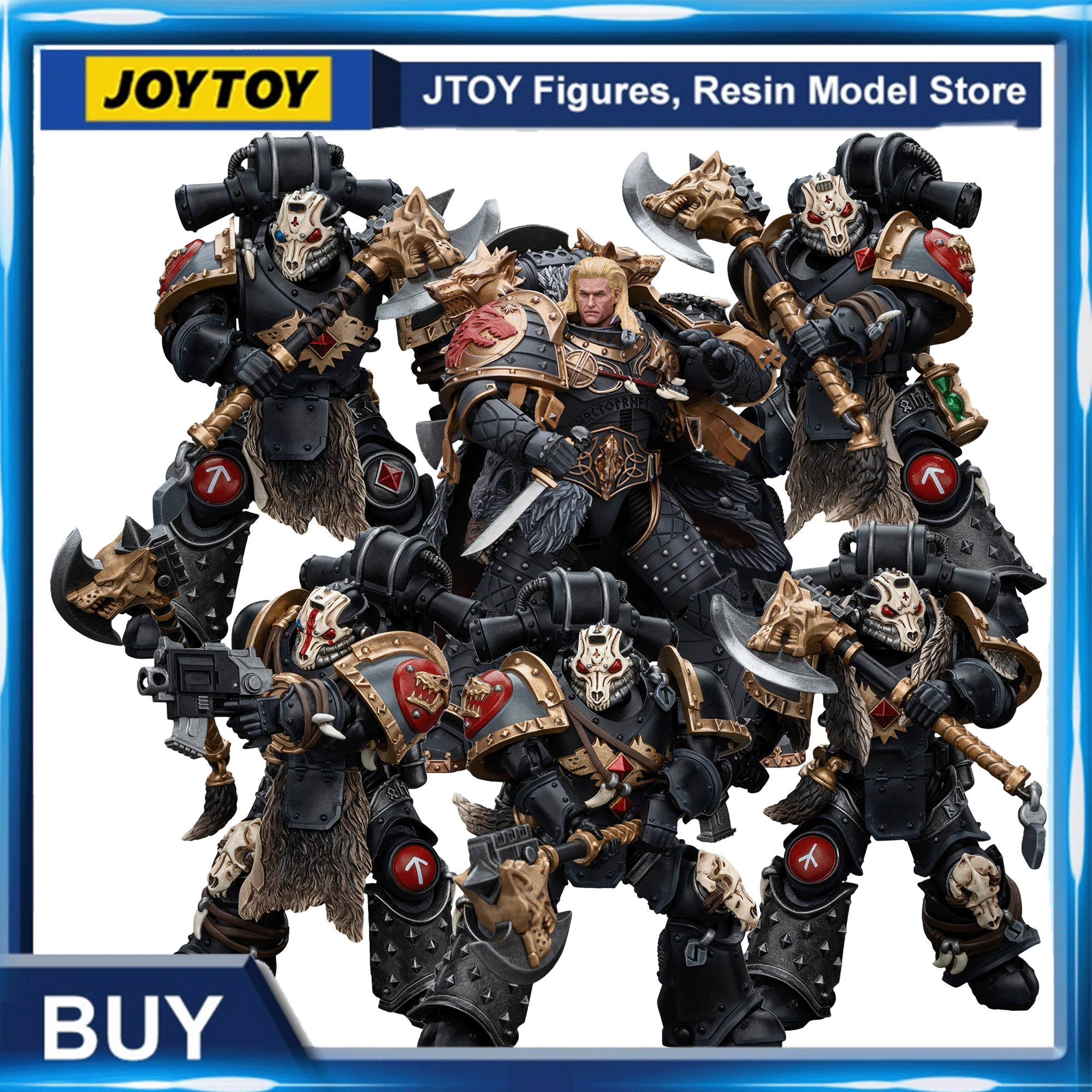 Domina el campo de batalla con una figura de colección excepcional: la JOYTOY WARHAMMER 30K THE HORUS HERESY 1/18 SPACE WOLVES LEMAN RUSS DEATHSWORN PACK combina detalle artesanal y posabilidad extrema, llevando tu hobby a un nivel épico sin igual.
