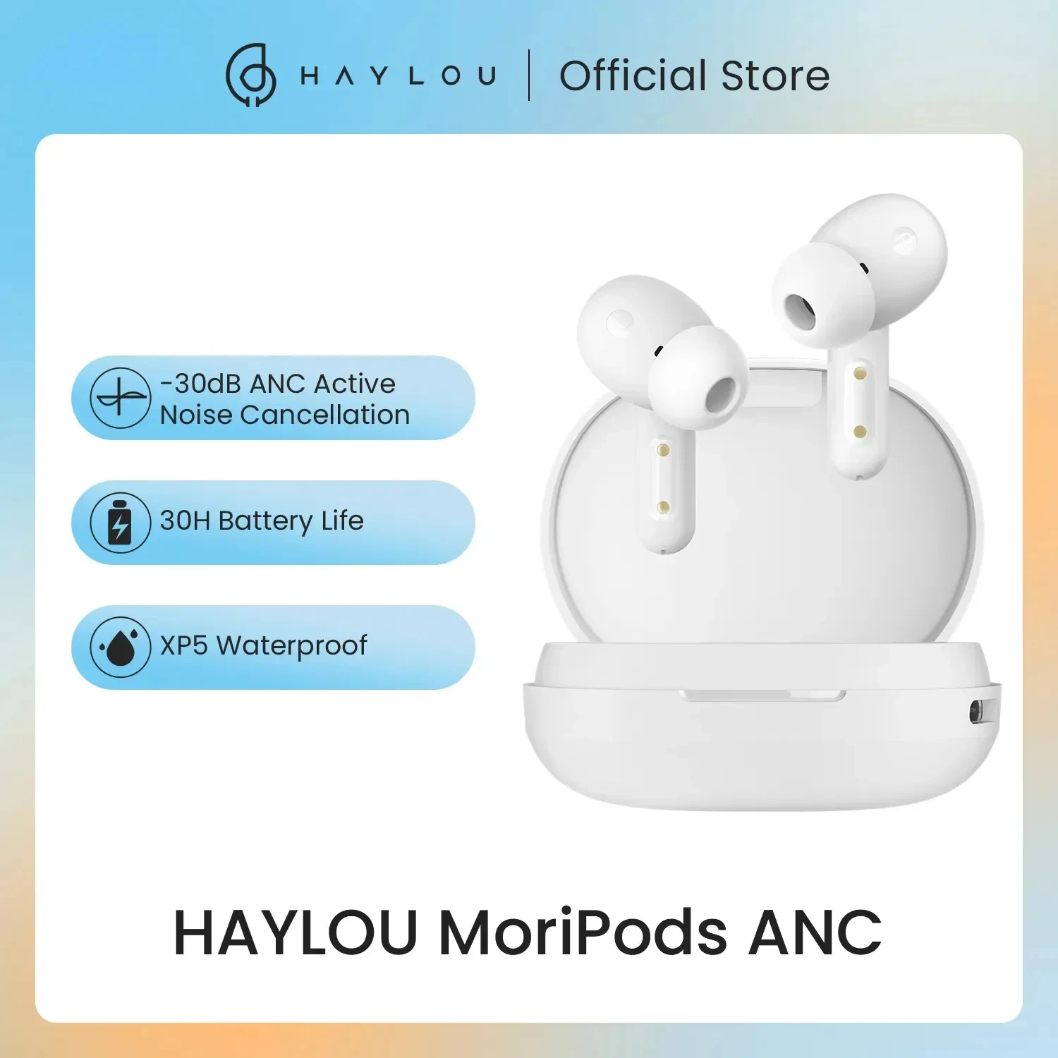 HAYLOU MoriPods ANC Bluetooth Earphones