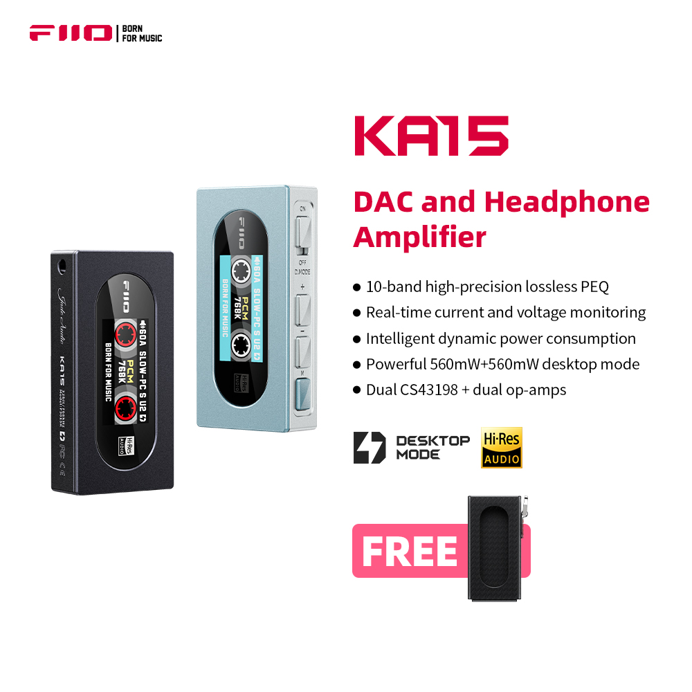 FiiO KA15 Portable USB DAC