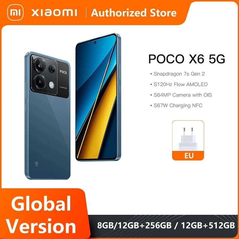 POCO X6 5G Smartphone Global