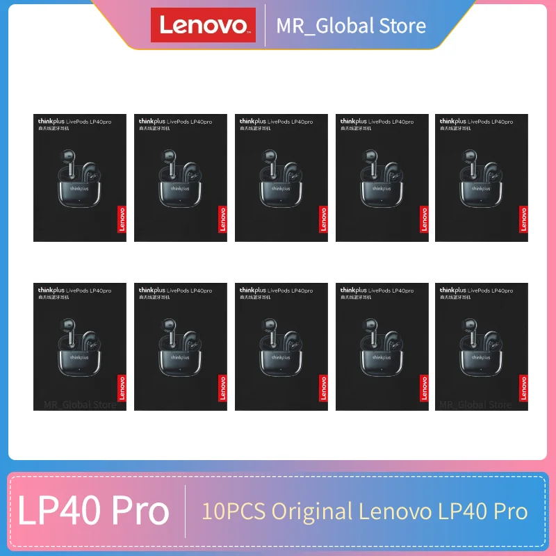 10PCS Lenovo LP40 Pro 100%