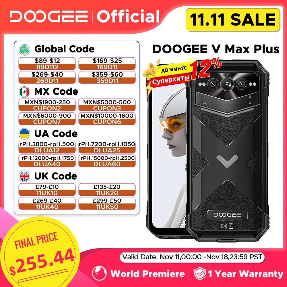 World Premiere DOOGEE V Max