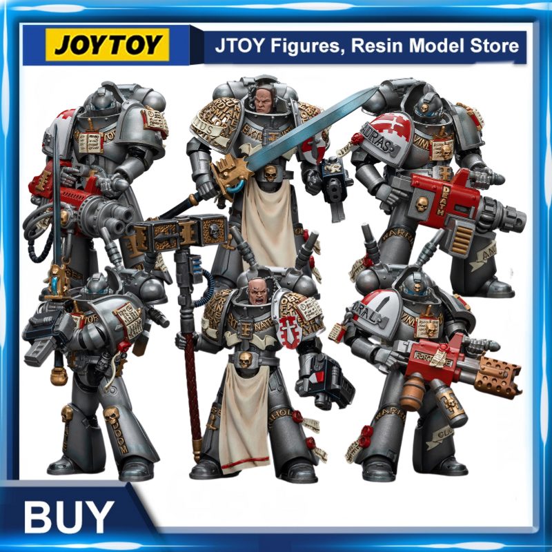JOYTOY Warhammer 40K: Figuras de Acción Grey Knights