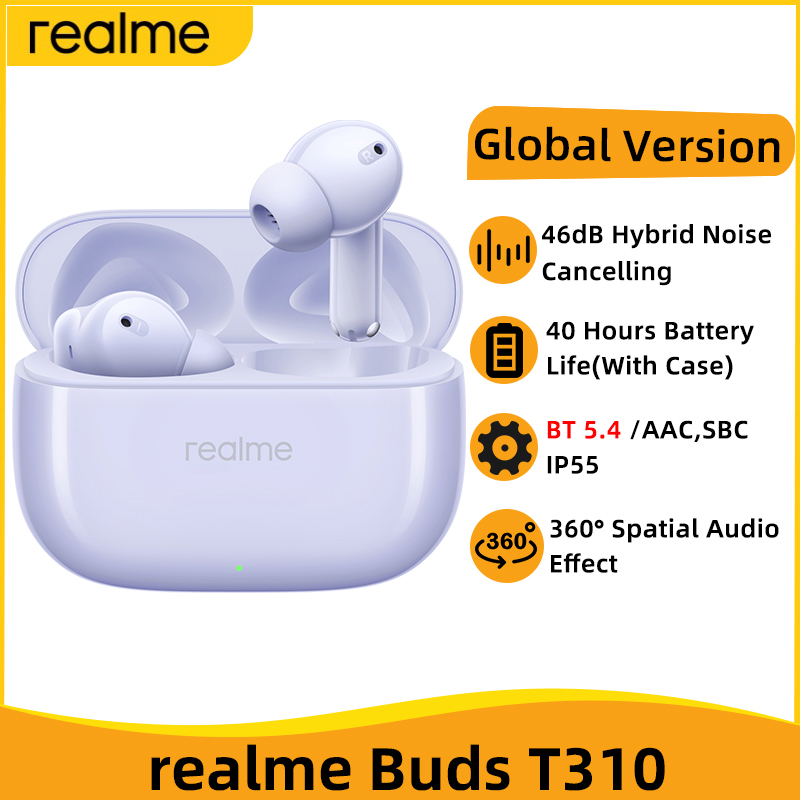 Auriculares realme Buds T310: Sonido Inigualable