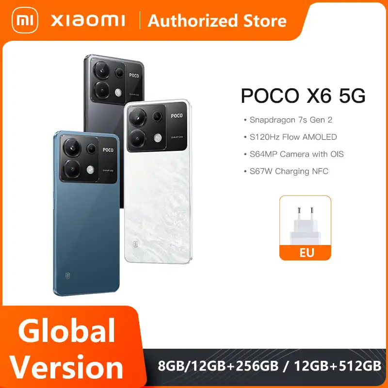 POCO X6 5G: Potencia y Estilo en tu Mano
