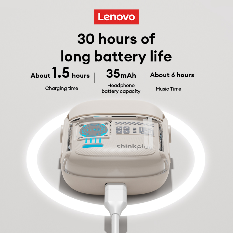 Lenovo LP53 TWS: Auriculares Bluetooth Innovadores