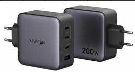 UGREEN 200W: Cargador de Viaje GaN