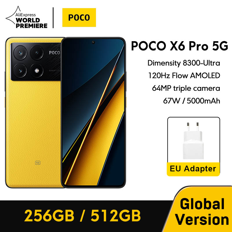 POCO X6 Pro 5G: Potencia y Estilo en tu Mano