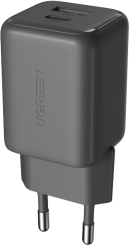 UGREEN 20W USB A & USB C GaN: Cargador Rápido para Ti