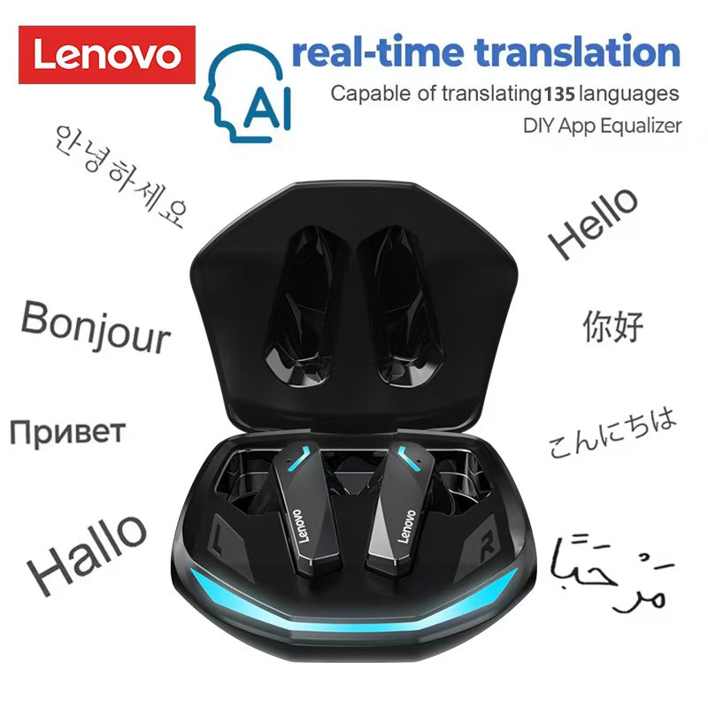 Lenovo GM2 PRO: Auriculares Inalámbricos con Traducción AI