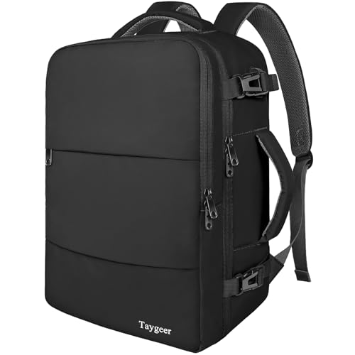 Transforma tus viajes y estudios con comodidad y tecnología: Descubre la Taygeer Mochila de viaje para laptop, equipada con puerto USB y aprobada para avión, diseñada para laptops de 15.6 pulgadas, ideal para estudiantes y viajeros exigentes.