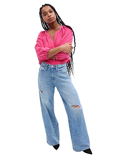 GAP Jeans de Pierna Ancha para Mujer