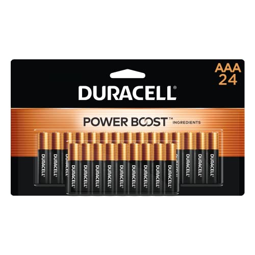 Tus dispositivos jamás se quedarán sin energía: las DURACELL COPPERTOP AAA con Power Boost duran hasta un 20% más, 24 pilas alcalinas de alto rendimiento para el hogar y oficina en oferta exclusiva.