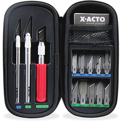 Herramientas de precisión en tus manos: el juego XACTO X5028 eleva tus proyectos DIY con cuchillas quirúrgicas y ergonomía profesional en una oferta imperdible para creadores exigentes.