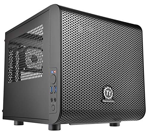 Domina el espacio con estilo: la carcasa THERMALTAKE CORE V1 Mini ITX redefine la organización en setups compactos gracias a sus paneles modulares y diseño optimizado para gaming.