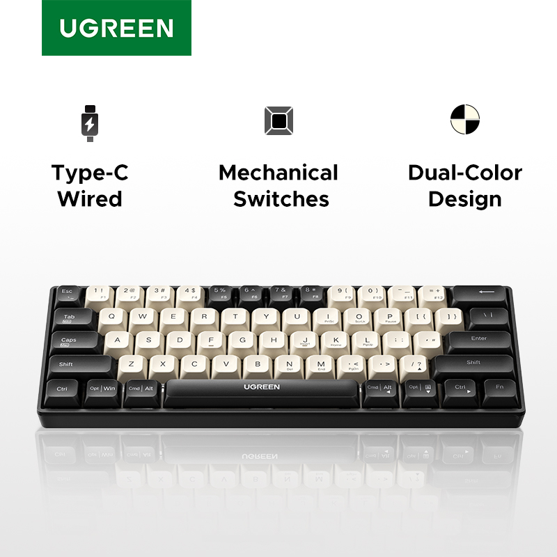 Mi experiencia con el teclado mecánico UGREEN