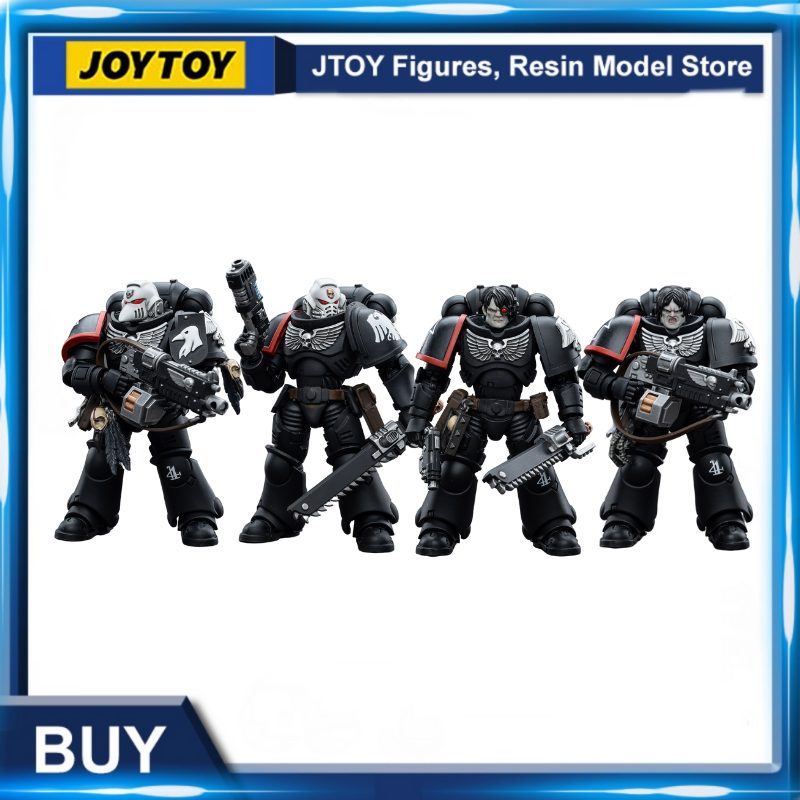 JOYTOY Warhammer 40K: Set de Figuras de Acción Raven Guard