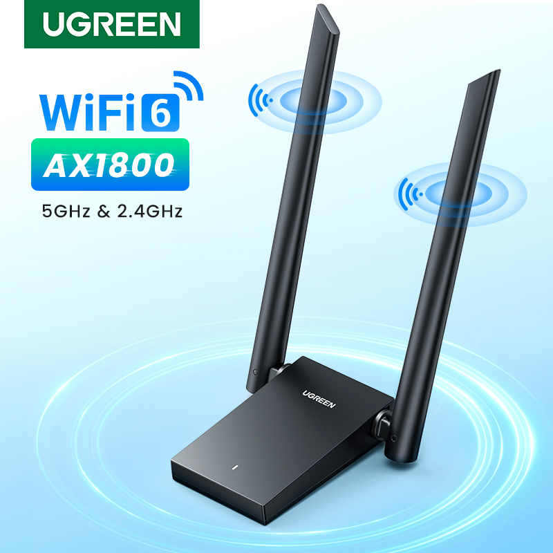 Reseña: Adaptador WiFi 6 UGREEN con doble antena