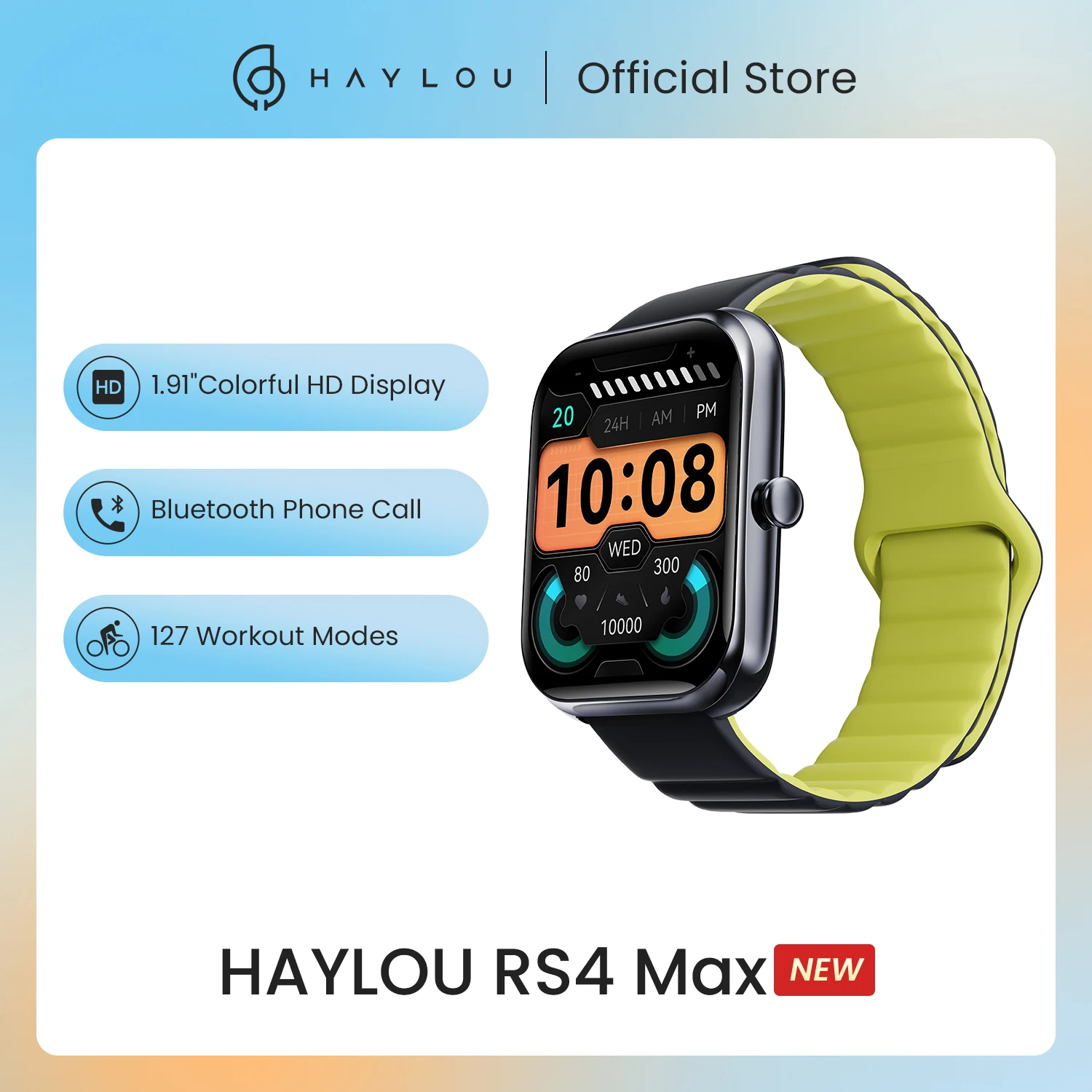 Haylou RS4 Max: Reloj Inteligente Imperdible