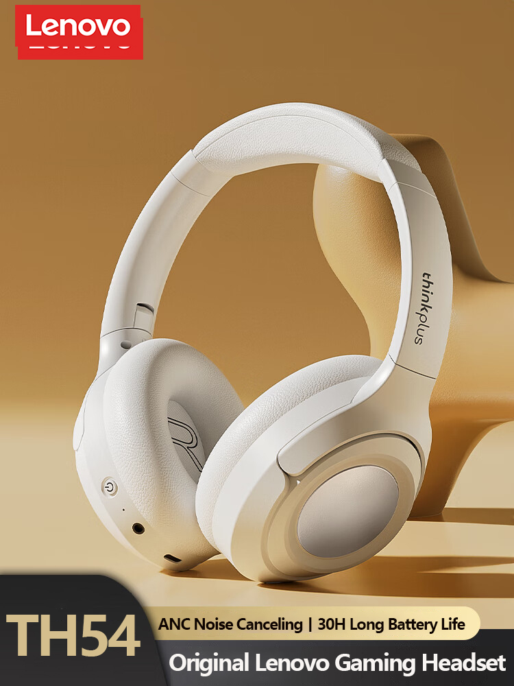 Lenovo TH54: Auriculares Inalámbricos de Alta Fidelidad