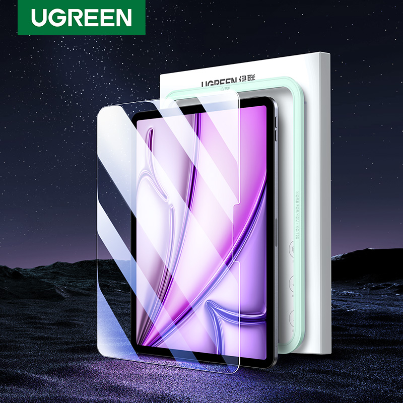 Protege tu iPad como un profesional: Descubre el cristal templado UGREEN para IPAD PRO 11/13 y IPAD AIR 13 que resiste golpes y arañazos sin distorsionar tu pantalla