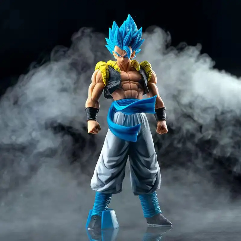 Revive las batallas épicas de Dragon Ball en tu escritorio: la figura de GOGETA SUPER SAIYAN BLUE de 31 cm llega con un descuento imperdible para fans y coleccionistas.